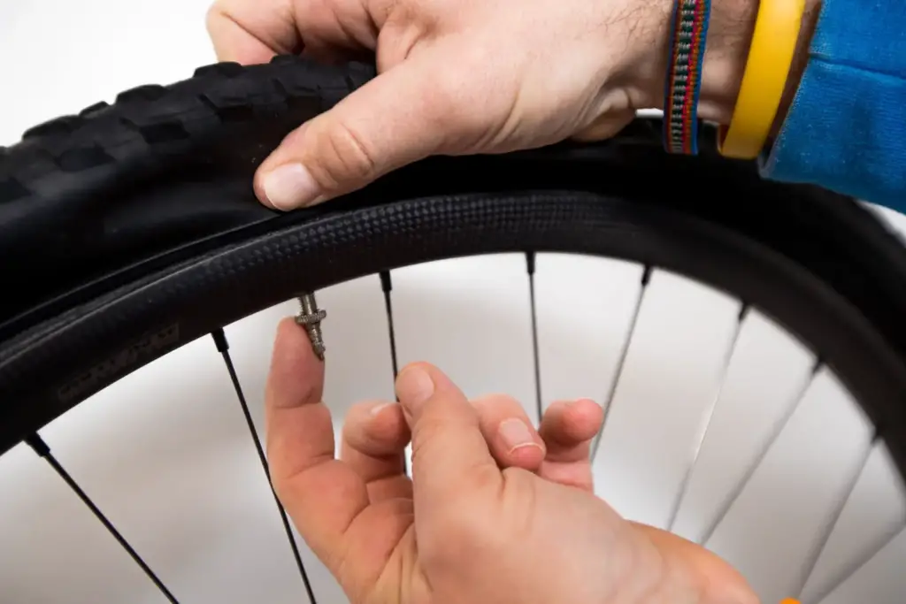 inflate tires to recommended pressure